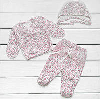 Комплект Malena для новорожденной lady 62 см розовый (137669747) GG, код: 8328798