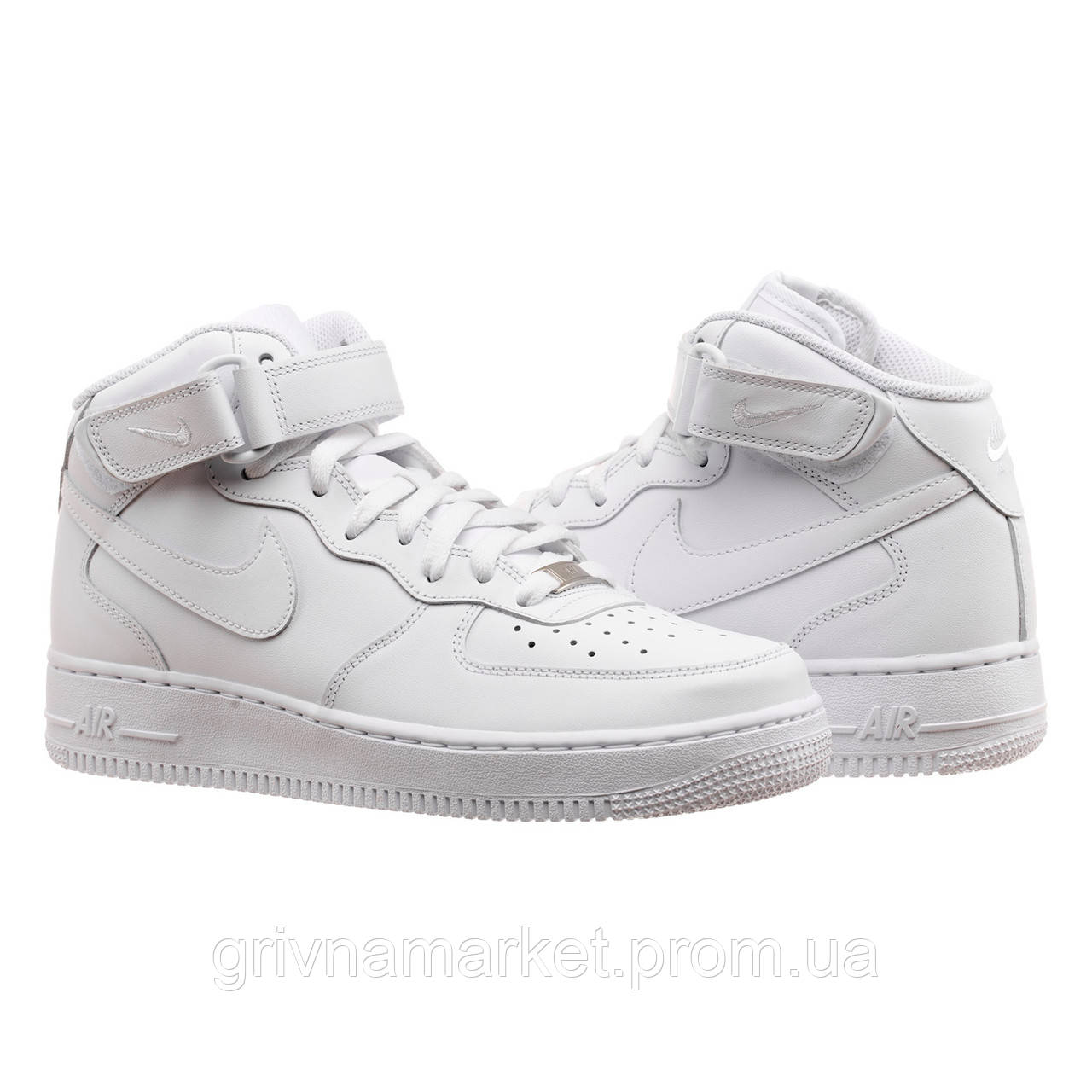 Кросівки чоловічі Nike Air Force 1 07 Mid (CW2289-111) 40.5 Білий GM, код: 8247361