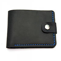 Кожаный кошелек Gofin Темно-синий (SKG-10040) PZ, код: 701237