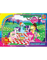 Пазлы My little Pony пикник 70 эл Gtoys (MLP008) DS, код: 8139987
