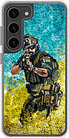 Чехол бампер патриотический EndorPhone Samsung Galaxy S23 Воин ЗСУ (5311pc-2907-26985) z114-2024