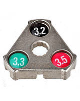 Ключ ProX YC-1A для шприх 3,2 3,3 3,5 мм Сріблястий (A-N-0120) VA, код: 6506951