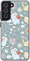 Чехол бампер EndorPhone Samsung Galaxy S21 FE Котята v3 (1223pc-2302-26985) z115-2024