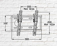 Комплект для установки ТВ с полкой для тюнера ElectricLight 13b60m-White белый Отличное качество