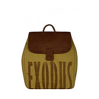 Рюкзак женский Exodus Leather Canvas R6901Ex131 24 Х 21 Х 11 см GG, код: 7453163