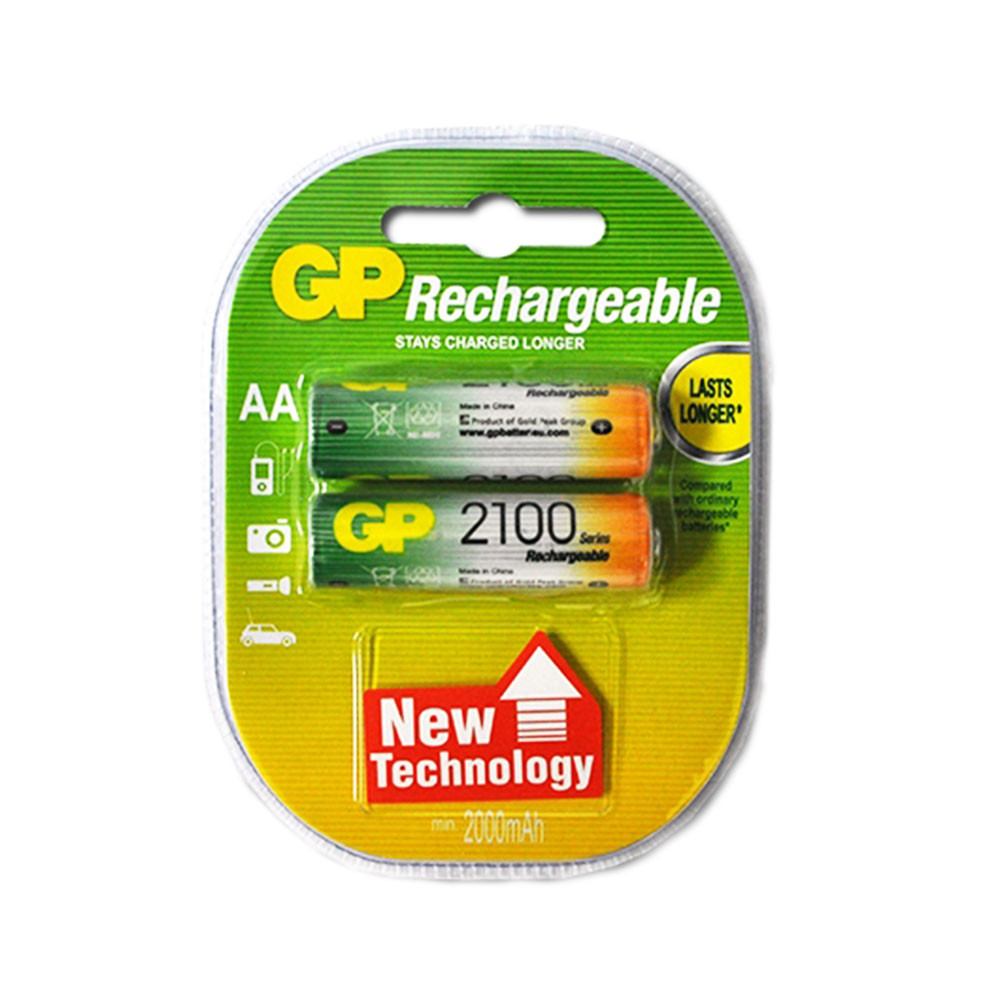 Акумулятори GP AA (HR6) 2100mAh (2шт.)