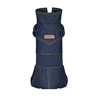 Комбинезон Pet Fashion Jeans XS Темно-синий (4823082427178) LW, код: 7622069