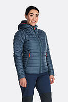 Пуховик Rab Microlight Alpine Jacket Women's 14 Темно-Синий z114-2024