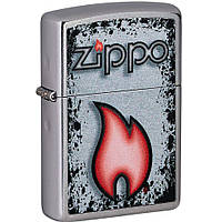 Зажигалка бензиновая Zippo Flame Design (49576) LW, код: 8069027