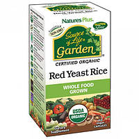Красный рис Nature's Plus Source of Life Garden Red Yeast Rice 60 Caps IN, код: 7518103