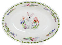 Пиала Bona овальная Spring porcelain 17см фарфор DP115464 LW, код: 7433786