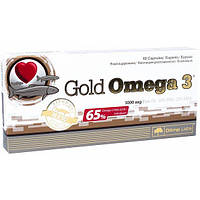 Омега для спорта Olimp Nutrition Gold Omega 3 65% 60 Caps EM, код: 7519494