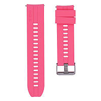 Ремешок удобный силиконовый браслет Samsung Gear S3 22 mm Розовый QT, код: 7827102