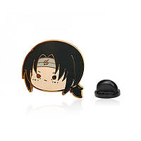 Пин BROCHE Аниме Итачи Учиха чёрный BRGV113798 UP, код: 8244983