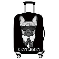 Чехол для чемодана Turister Gentlemen Dog L Разноцветный (Gtd_227L) TR, код: 7471178
