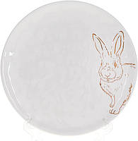 Десертные тарелки 21х21х2см White-Gold Bunny Bona DP118446 XN, код: 7523310