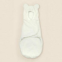 Пеленка-кокон Dexters на липучке с подкладкой milk 0-3 месяца молочный TR, код: 8418463