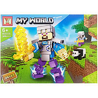 Конструктор Minecraft Yufeng 305 деталей Multicolor (1288528381) PK, код: 8327873