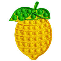 Игрушка антистресс Pop It Лимон жёлтый IN, код: 6691312