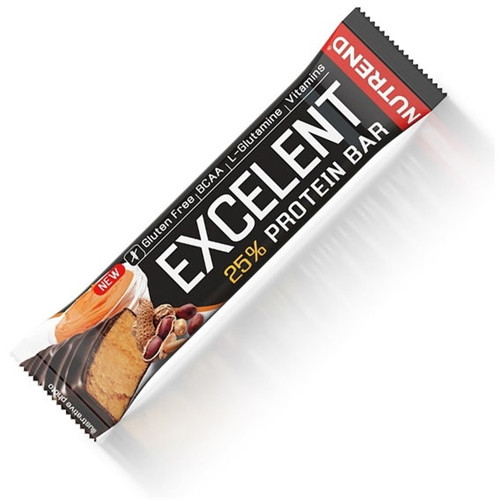 Протеиновый батончик Nutrend Excelent Protein bar 85 g Peanut Butter in Milk Chocolate UM, код: 7520883 - фото 1 - id-p2158322427