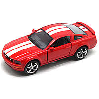 Машинка MiC Kinsmart Ford Mustang GT 2006 красная (KT5091WF) LW, код: 7566804