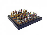 Набір із 3 ігор шахи нарди шашки ITALFAMA Наполеон 48 х 48 см (1957222GN) UL, код: 2674067