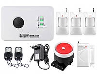 Комплект сигнализации GSM Alarm System G10C modern plus для 2-комнатной квартиры Белый (GFBVC OM, код: 1033293