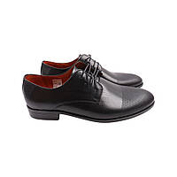 Туфлі чоловічі Giorgio чорні натуральна шкіра 39-23DT 45 BM, код: 7779668