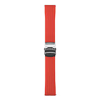 Универсальный ремешок ANCHOR Silicone Metal lock для Samsung Amazfit Huawei 20 mm Red ET, код: 8151926