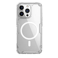 TPU чехол Nillkin Nature Pro Magnetic Apple iPhone 13 Pro 6.1" Прозрачный z117-2024