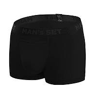 Мужские анатомические боксеры Anatomic Classic 1.2 Black Series черный MAN's SET 3XL z114-2024