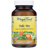 Мультивитамины для мужчин, Multi for Men, MegaFood, 60 таблеток KB, код: 2337696