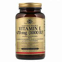 Витамин E Solgar Vitamin E 1000 IU 670 mg 100 Veg Caps TT, код: 7707567