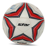Мяч футбольный Star New Polaris 1000 FIFA SB375F №5 Бело-красный (57623018) z114-2024