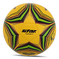 Мяч футбольный Star Ting Match 4 Hybrid SB3154C-05 №4 Желто-салатовый (57623040) z114-2024