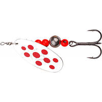 Блесна Savage Gear Caviar Spinner 4 14.0g Белый Красный (1013-1854.07.13) XN, код: 8017898