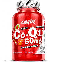 Коэнзим для спорта Amix Nutrition Coenzyme Q10 60 mg 100 Softgels TR, код: 7803233