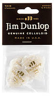 Медиаторы Dunlop 483P04TH Genuine Celluloid White Pearloid Thin Player's Pack (12 шт.) UT, код: 6555673