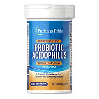 Пробиотик Puritan's Pride Probiotic Acidophilus 3 billion 100 Caps z114-2024