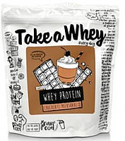 Take-a-whey whey protein 907 г протеин (шоколадный милкшейк) Отличное качество