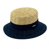 Шляпа канотье Del Mare ДЖЕЙ светло-синий One Size AG, код: 7479517