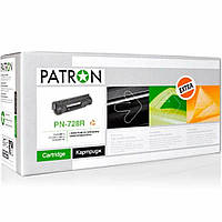 Картридж PATRON CANON 728 Extra (PN-728R) NB, код: 6617638