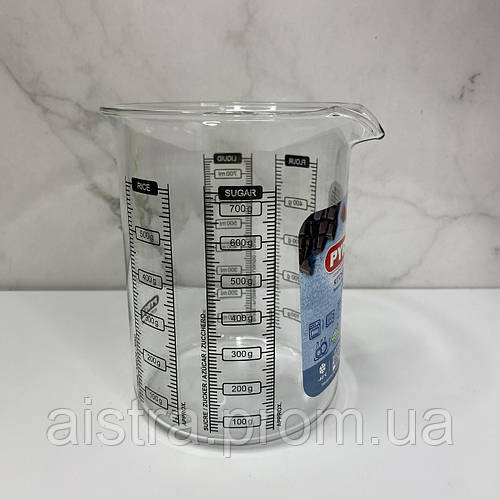 Мерный стакан стеклянный 750 мл PYREX Kitcken Lab LABBK75 7646 UT, код ...