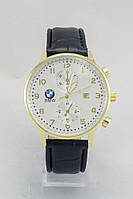 Часы мужские наручные BMW золото с серебристым циферблатом (IBW078YS) DH, код: 8153562
