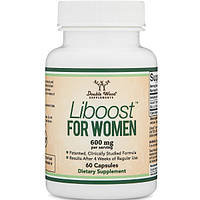 Комплекс для повышение либидо Double Wood Supplements Liboost For Women 600 mg 60 Caps z114-2024