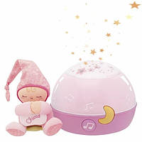 Ночник проектор «Первые грезы First Dreams Pink» Chicco T-BR28596 MP, код: 8251367