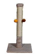 Когтеточка (дряпка) Мур-Мяу Интер-2 в джутовой веревке Бежевая UN, код: 5866137