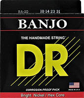 Струны для банджо DR BA-10 Tenor Banjo Nickel Plated Strings 10 31 GG, код: 6555786