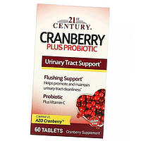 Клюква с пробиотиком Cranberry Plus Probiotic 21st Century 60таб (71440019) z114-2024