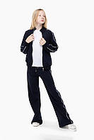 Спортивний костюм для дівчинки Toontoy 24160 кофта+штани 158 см Темно-синій (2000989883814) DS, код: 8128669